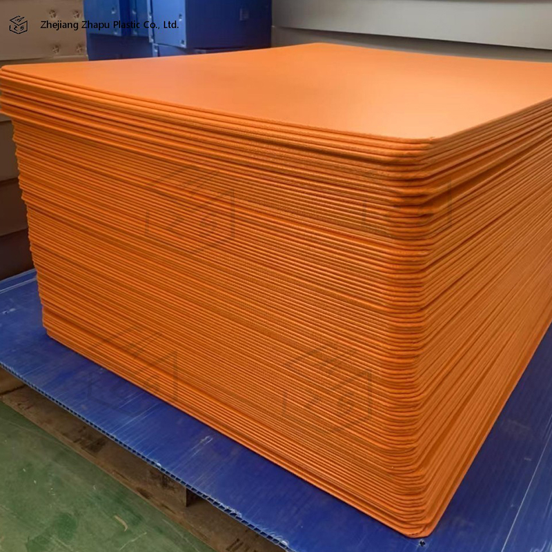 Anti-tryck PP ihåliga skivskikt Separator Pad