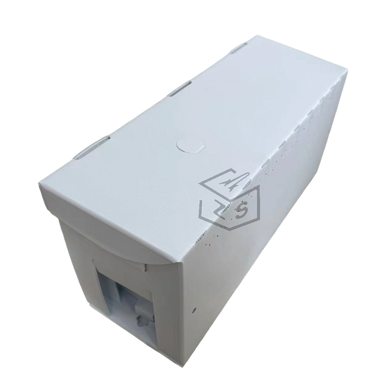 Andningsbar perforerad korrugerad plast Nuc Box