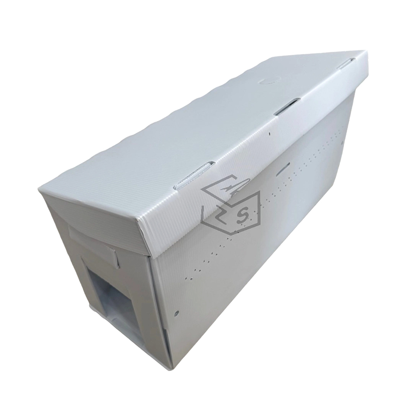 Andningsbar perforerad korrugerad plast Nuc Box