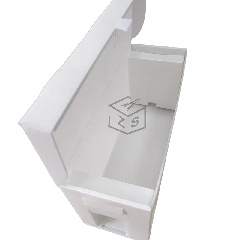 Andningsbar perforerad korrugerad plast Nuc Box