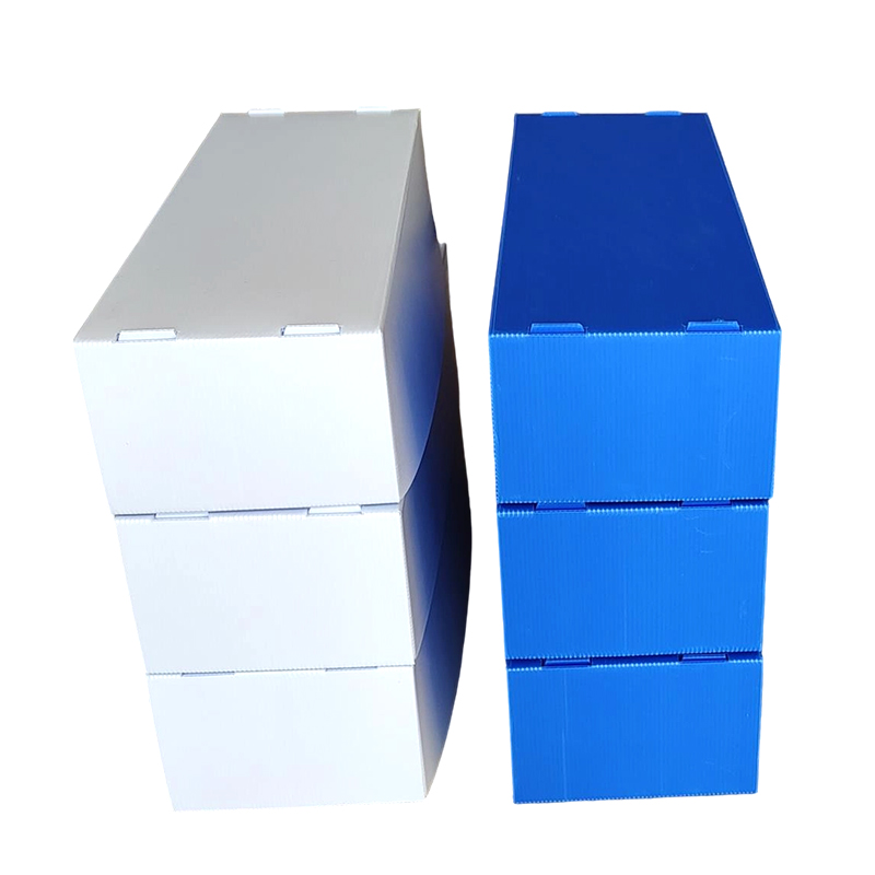 Fuktsäker Stapelbar Corflute Plastic Seafood Box